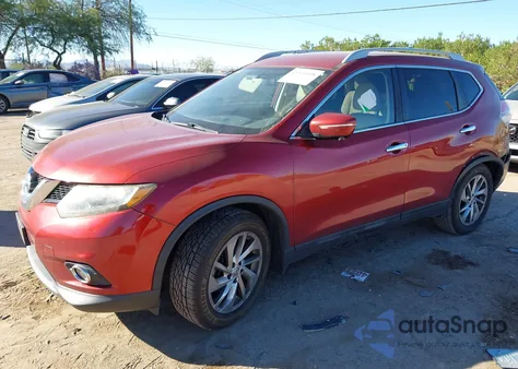2014 Nissan Rogue Sl from USA, damaged, VIN 5N1AT2MT1EC853570